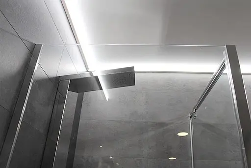 Душевая кабина Dusel A-516 90x90x190 шиншилла, Универсальная, матовый, хром, 90x90 - фото 6