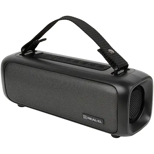 Портативна акустика Real-El X-717 Black (EL121600021) [134892] - фото 3