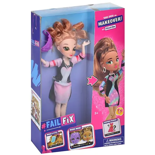 Лялька 3666-7/8/9/10/12 26см, змінює макіяж та колір волосся. з аксесуарами в коробці (6990589585248) Вид 6 - фото 1