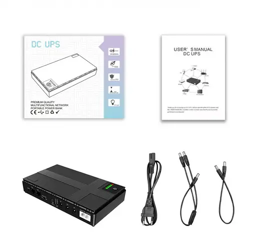 UPS ДБЖ безперебійне живлення для роутера/терміналу ONU YEPO DC 5-9-12V LiFePO4 12000 mAh 36 Вт - фото 4