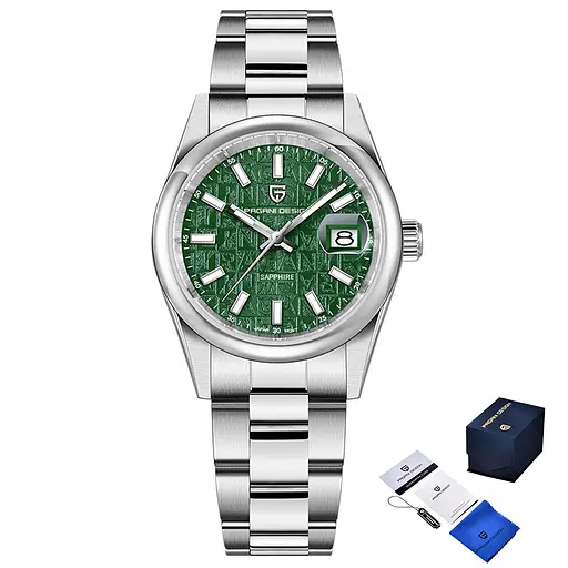 Годинник Pagani Design PD-1794M Silver-Green