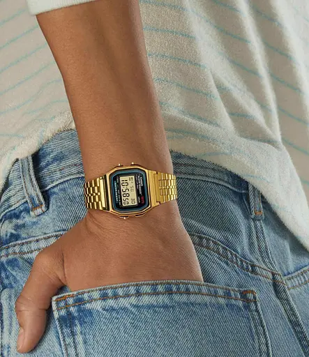 Умные часы Casio Vintage A159WGEA-1 золотистые - фото 6