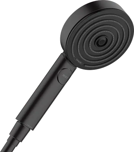 Ручной душ Hansgrohe Pulsify Select Activation 105 3jet EcoSmart черный матовый 24100670, Черный матовый - фото 1