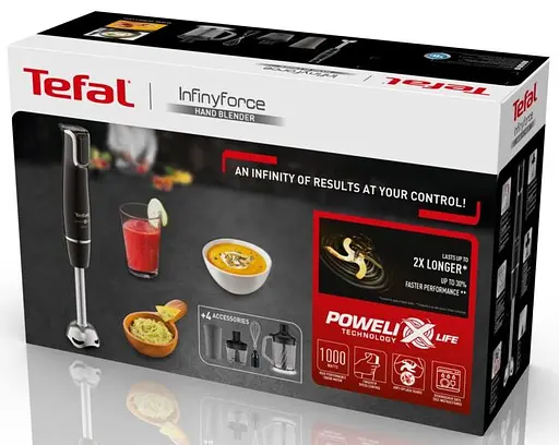 Блендер Tefal Infinyforce Hand Blender With XL HB94L830 - фото 10