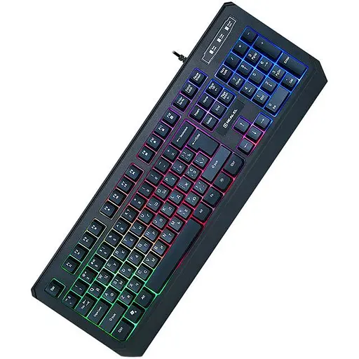 Клавіатура Real-El Comfort 7001 Backlit Black EL123100035 (128770) - фото 2