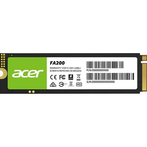SSD накопитель Acer FA200 500GB (BL.9BWWA.123) [135393] - фото 2