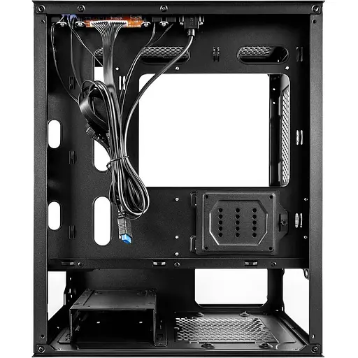 Корпус 1stPlayer T3-BK-4F1 Black [134427] - фото 3