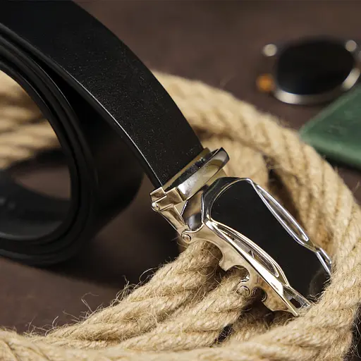 Ремінь шкіряний Vintage чоловічий 115х3,4 см acs0014809 - фото 7