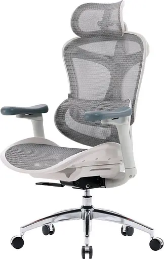 Игровое кресло Sihoo DORO C300L Mesh White (DORO-C300L-A3-102) - фото 2