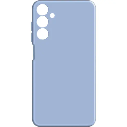 Чехол Make Samsung A25 Silicone Blue