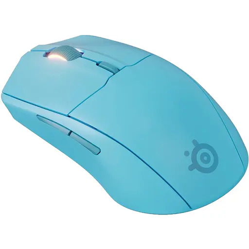 Мышь SteelSeries Rival 3 Gen 2 Wireless, RGB, Aqua - фото 2