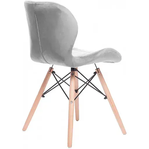 Стілець GT Racer X-D27 Velvet сірий - фото 4