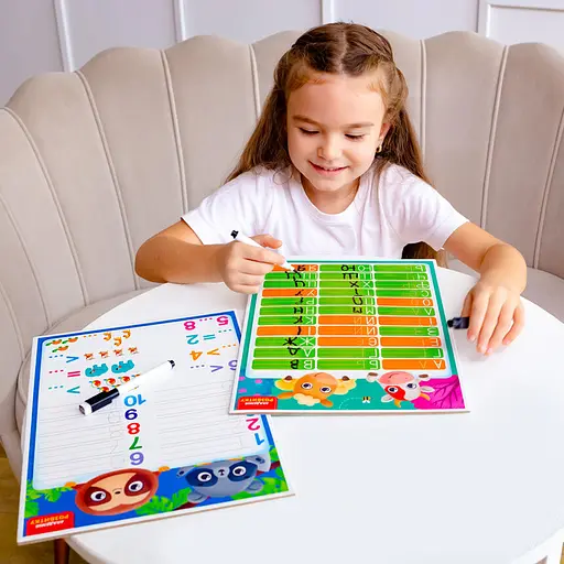 Доска-тренажер "Счет и математика" Vladi Toys VT5010-26 укр - фото 6