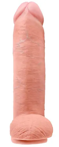 Фаллоимитатор King Cock 12 inch 30.5 см телесный - фото 3