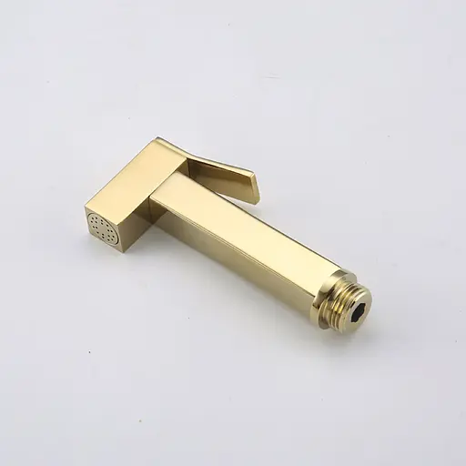 Набір гігієнічного душу прихованого монтажу Gappo G7207-3, золото, Золотий - фото 2