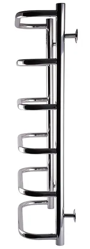 Водяной полотенцесушитель Unio LS W 800-400-6 Лесенка Скоба, Хром - фото 2