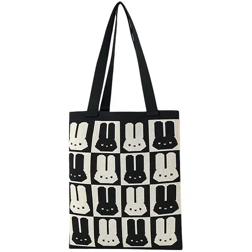 Сумочка Кролик, 31x29 см, 2 довгі ручки, FG230704004 (В асортименті)