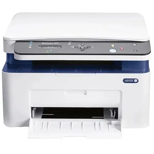 БФП лазерний ч/б A4 Xerox WorkCentre 3025, Grey, WiFi, 600x600 dpi, факс, до 20 стор/хв, РК-екран, USB / Lan, картридж 106R02773 - фото 1