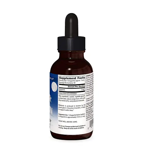 Натуральна добавка Source Naturals Sleep Science Melatonin, 59 мл - Лимон - фото 2