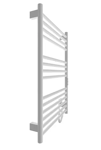 Электрический полотенцесушитель HF Greenwich 770x530 white matte 6.1.0302.06.WM, Белый матовый, универсальное (коннектор), Электронный - фото 3