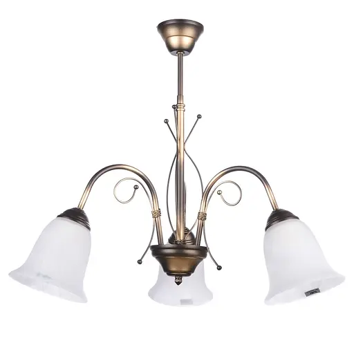 Люстра подвесная Brille флористика E27 60W BR (BKL-470S/3) - фото 2