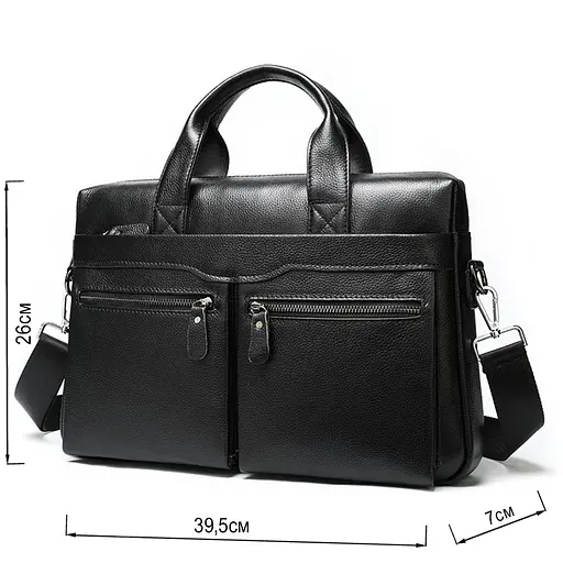 Сумка чоловіча Vintage 39,5х26х7 см sum0028949 - фото 3