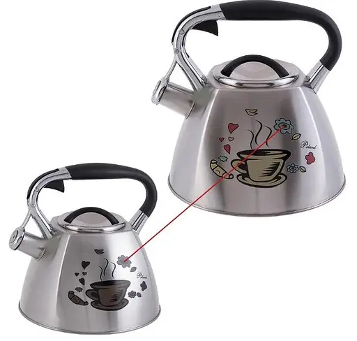 Чайник со свистком Edenberg Coffee EB-1944-Coffee 3 л