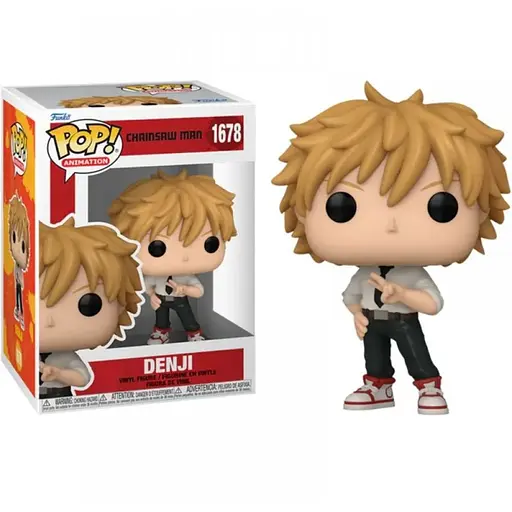 Фігурка Funko Pop Людина бензопила Денджі Chainsaw Man Denji 10 см FP CM D 1678