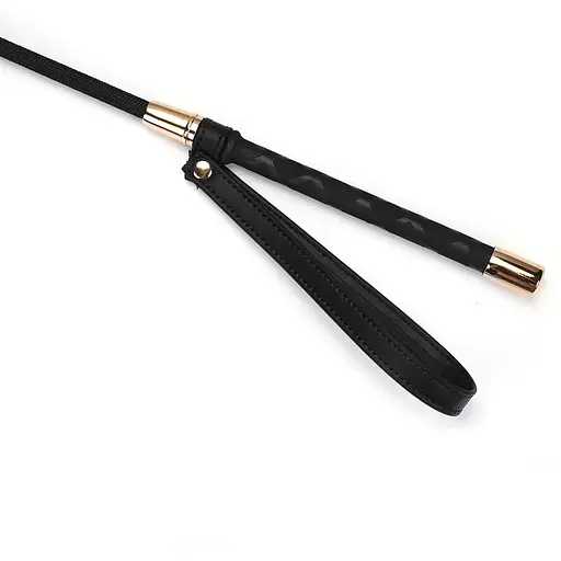 Ляскалка Liebe Seele Black Organosilicon Riding Crop - фото 3