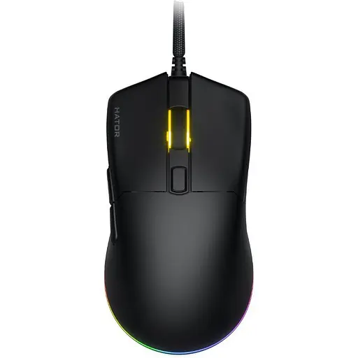 Игровая мышь Hator HTM-610 Pulsar3 USB ESports Gaming 12000dpi 35G Black