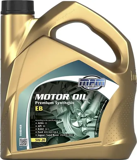 Моторна олива MPM Premium Synthetic EcoBoost 5W20 4л (05004EB)