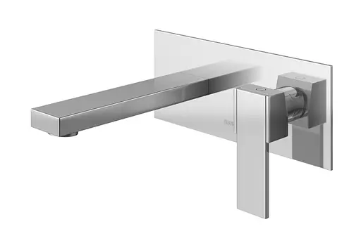 Змішувач для умивальника Kohlman Excelent 01 хром + BOX прихованого монтажу QW188H Хром - фото 1