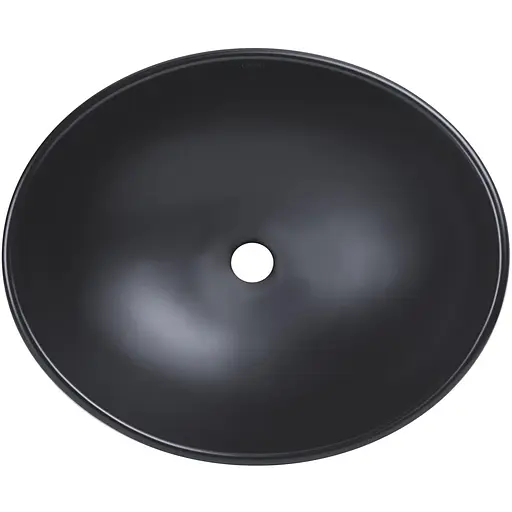 Умивальник Qtap Dove 410x335x145 Black matt QT06116062AMB, Чорний матовий - фото 1