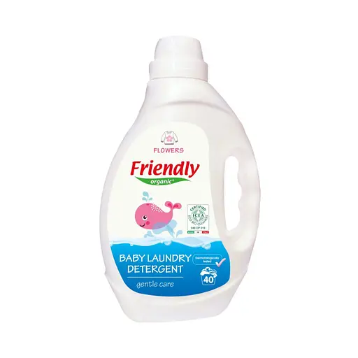 Гель для прання квіти 2 л 40 прань Friendly organic
