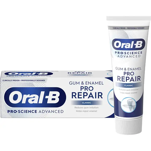 Зубная паста Oral-B Pro-Science Восстановление десен и эмали Классическая 75 мл