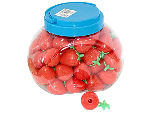 Стругачка пластиковая Клубника, 60 шт., 13385(8807)