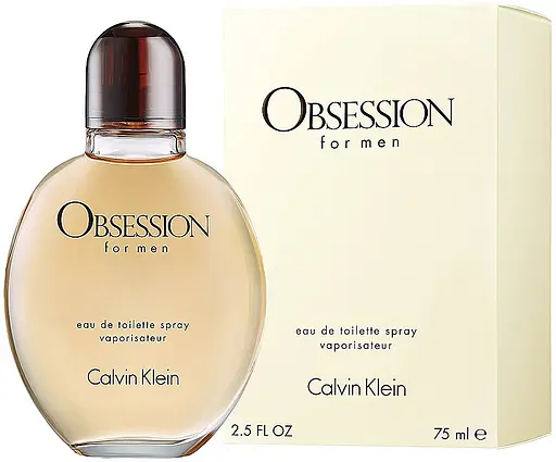 Оригінал Calvin Klein Obsession For Men 75 мл туалетна вода - фото 1