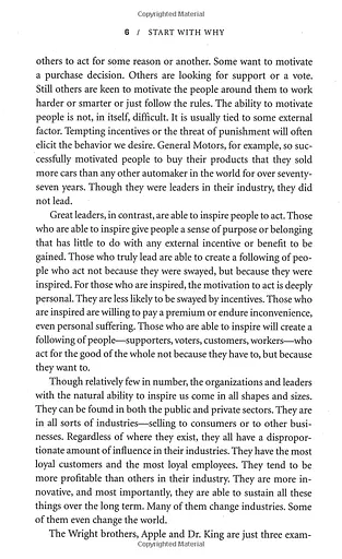 Start with Why. How Great Leaders Inspire Everyone to Take Action - фото 10