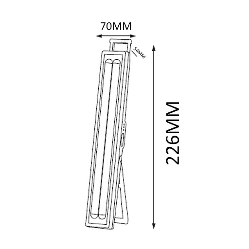 Светодиодный аварийный светильник Horoz Electric Alves-1 24W - фото 2