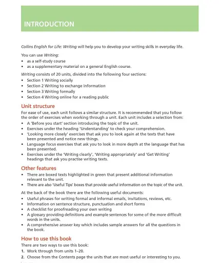 English for Life: Writing B1+ - фото 4