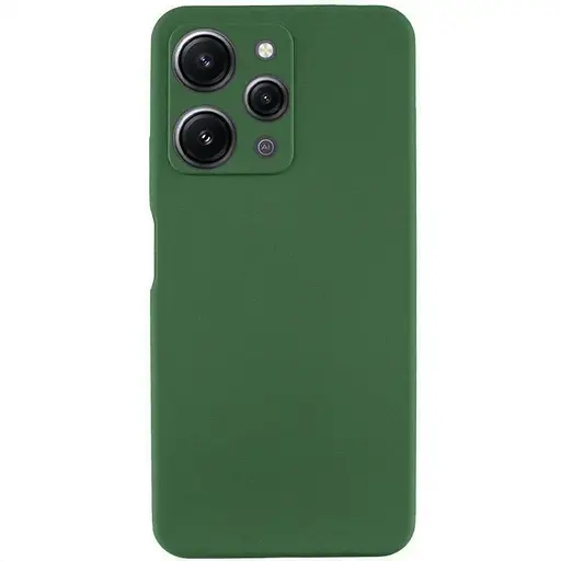 Чехол Lakshmi Silicone Cover Full Camera (AAA) для Xiaomi Redmi 12 Зеленый / Cyprus Green