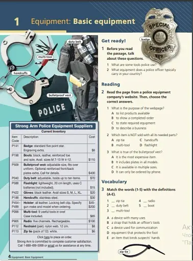 Career Paths. Police. Students Book - фото 5