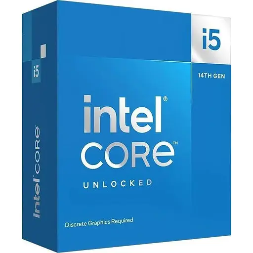 Intel Центральный процессор Core i5-14600KF 14C/20T 3.5GHz 24Mb LGA1700 125W graphics Box