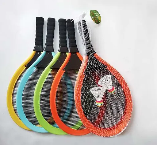 Набор ракеток 1208B, 2 воланчика, 55 см (в ассортименте) - фото 2
