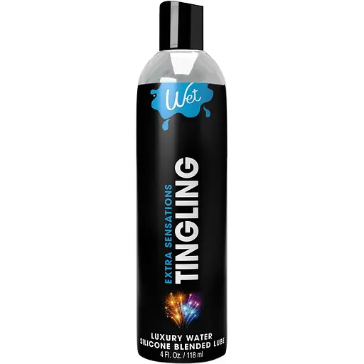 Охолоджувальний лубрикант на водно-силіконовій основі Wet Extra Sensations Tingling (118 мл)