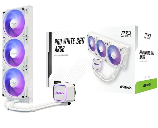 СВО AsRock R PRO WHITE 360 ARGB (PRO WHITE 360 ARGB) - фото 9