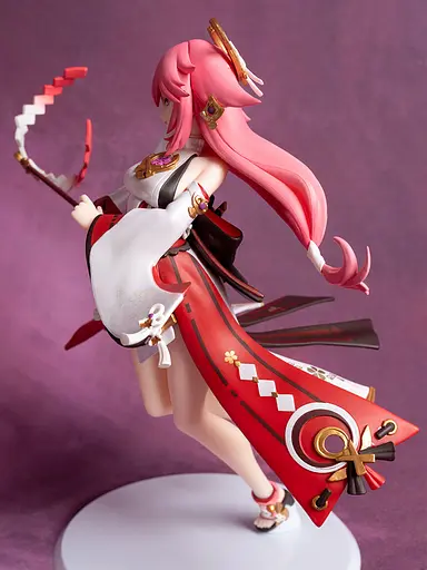 Фигурка Геншин Импакт Яэ Мико Genshin Impact Yae Miko 25 см china GI YM CH - фото 4