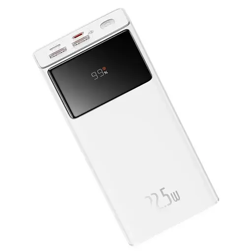 Зарядний акумулятор Baseus Star-Lord Digital Display 30000mAh Fast Charge 22.5W PPXJ080102 (Білий)