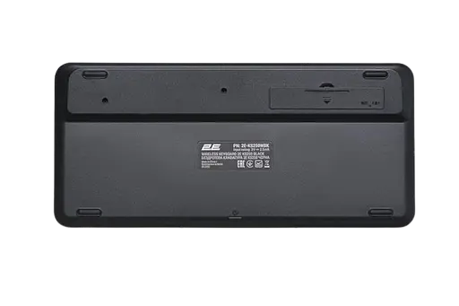 Клавіатура бездротова 2E KS250 Black/Gray (2E-KS250WBK_UA) - фото 2