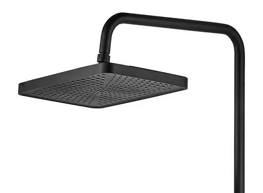 Душова система Rea Helix black з виливом REA-P6618, Чорний матовий - фото 7